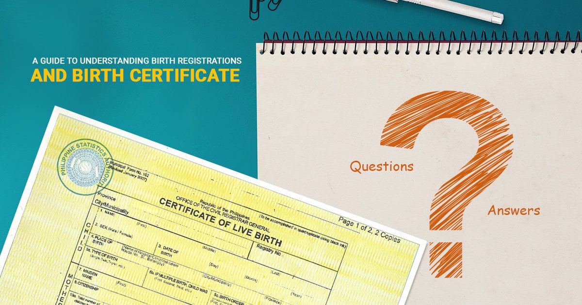 How to process registration of birth.