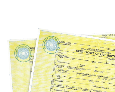 PSA birth certificate